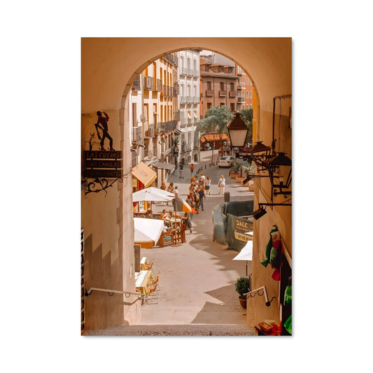 Poster Balade à Madrid