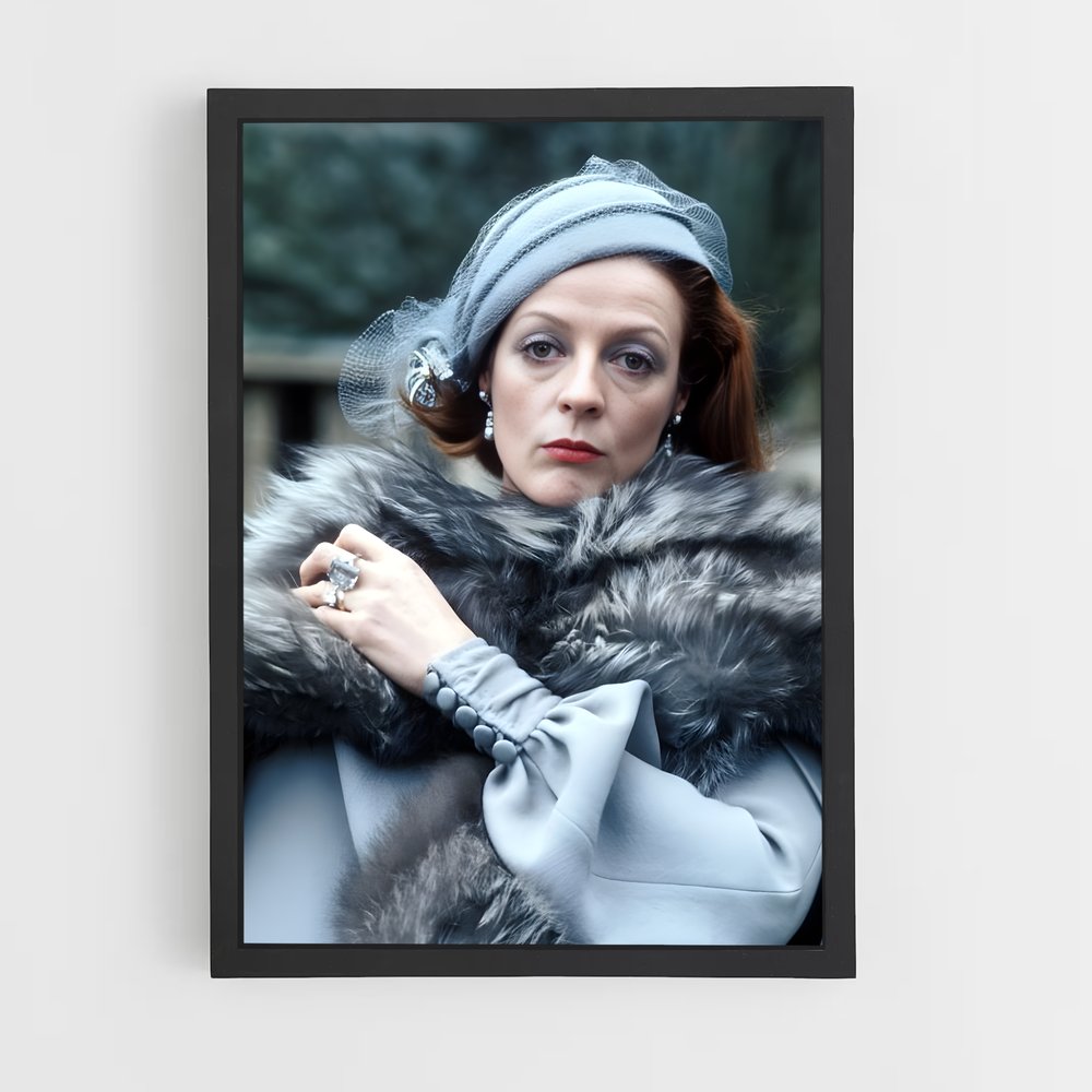 ap-maggie smith-1 cadre Noir