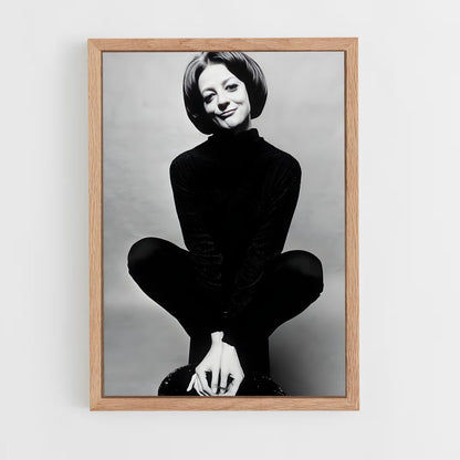 ap-maggie smith-7 cadre Bois clair