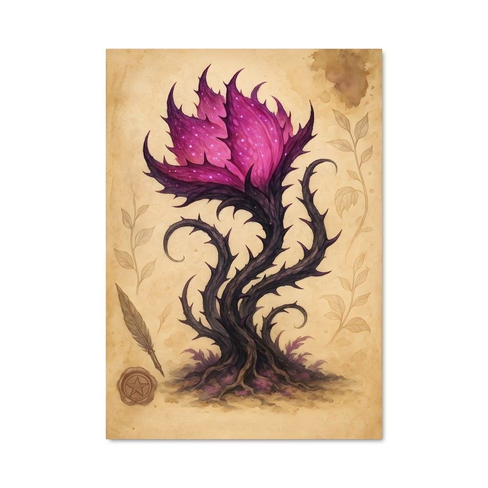 Poster Fleur Magique