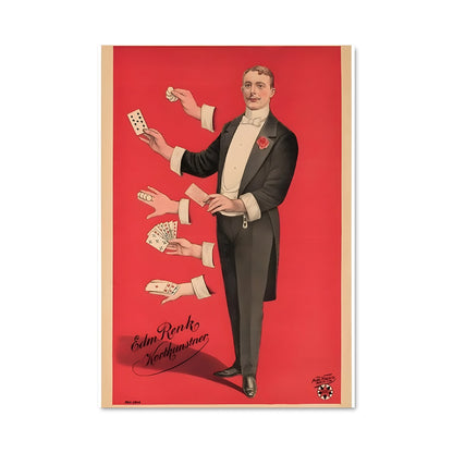 Poster Le Magicien de Cartes