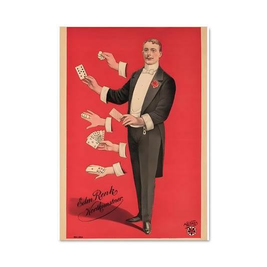 Poster Le Magicien de Cartes