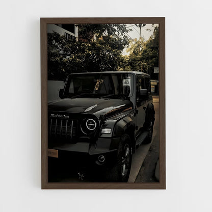 ap-mahindra-6 cadre Bois foncé