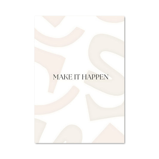 Poster Make it Happen