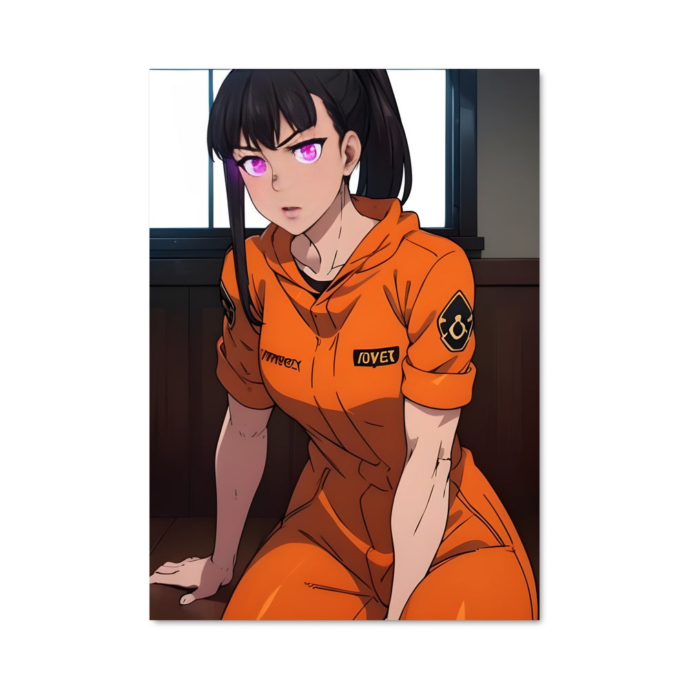 Poster Captive en Orange