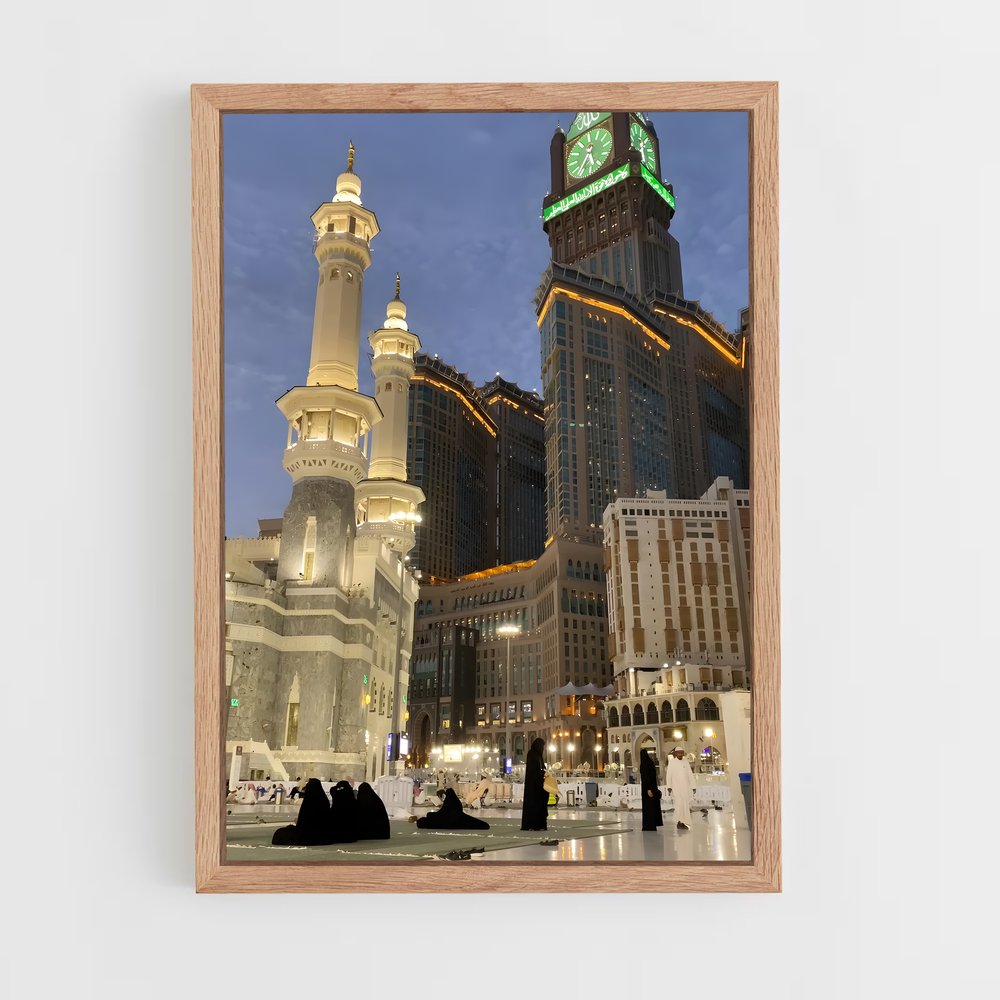 ap-makkah-16 cadre Bois clair