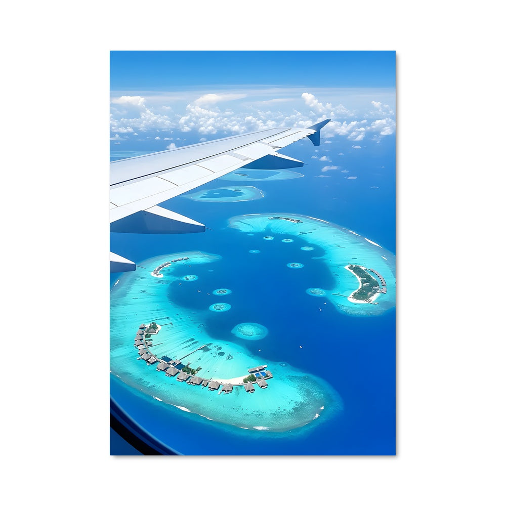 Poster Ailes des Maldives