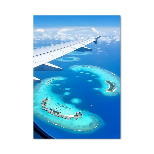 Poster Ailes des Maldives