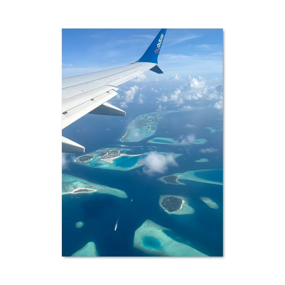 Poster Ciel des Maldives