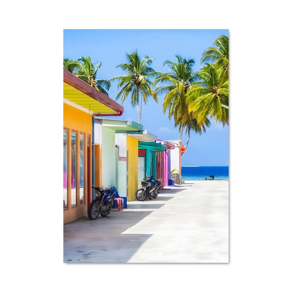 Poster Maldives islands 96962