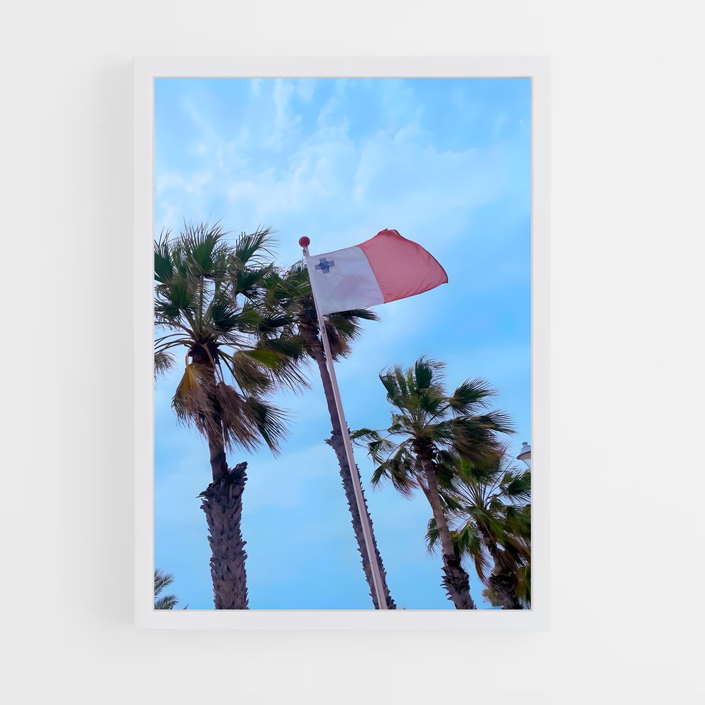 ap-malta flag-2 cadre Blanc