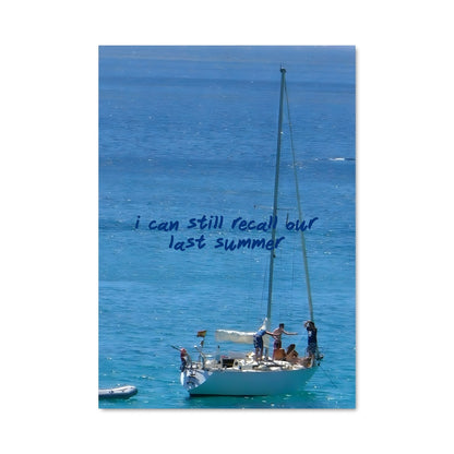 Poster Mamma Mia en Mer