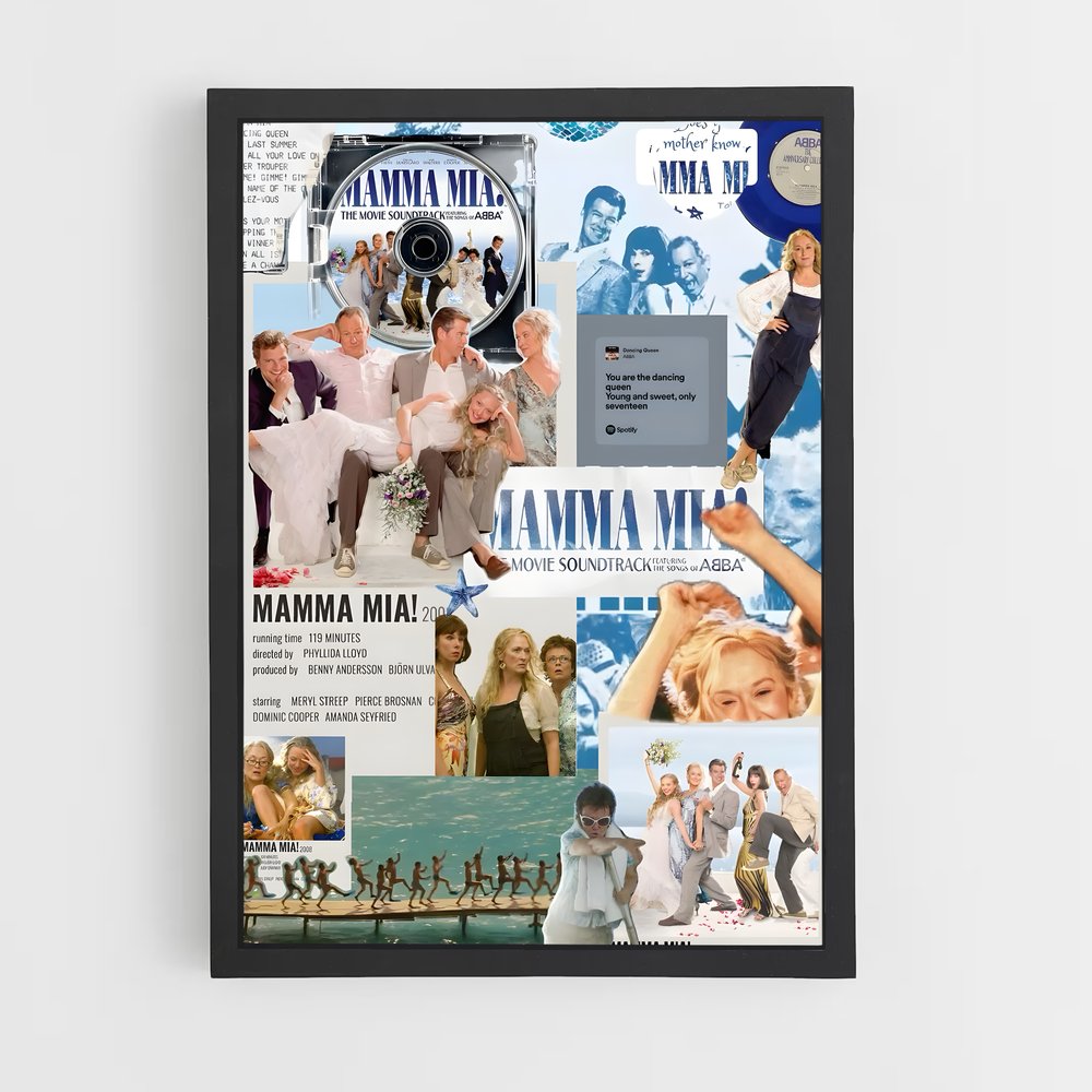 ap-mamma mia-1 cadre Noir