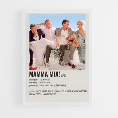 ap-mamma mia-4 cadre Blanc