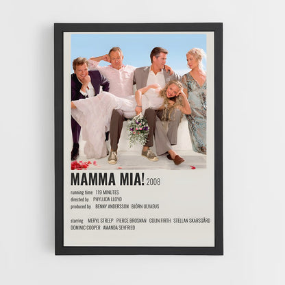 ap-mamma mia-4 cadre Noir