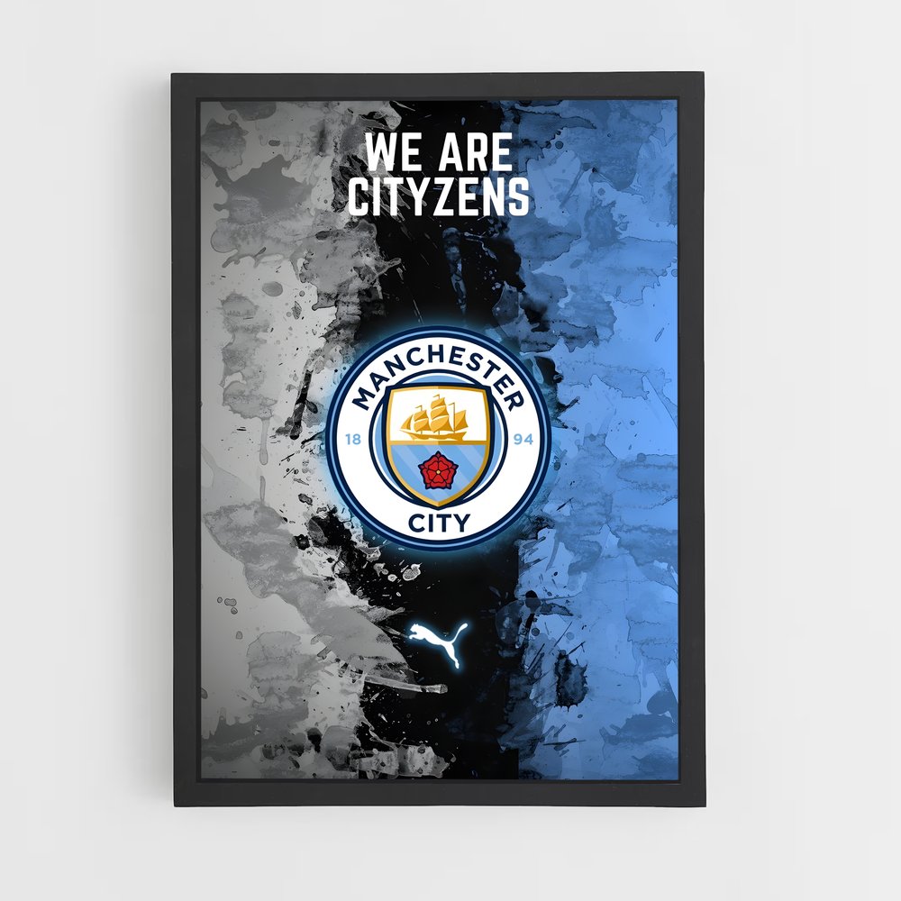 ap-manchester city fc-1 cadre Noir