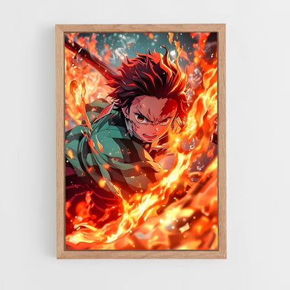 ap-manga-5 cadre Bois clair