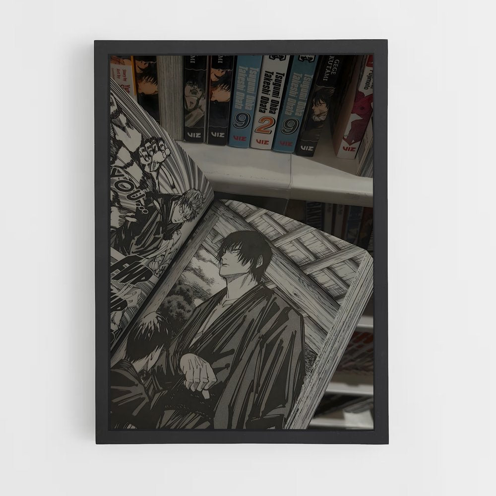 ap-manga reader-6 cadre Noir