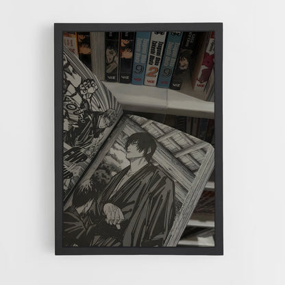 ap-manga reader-6 cadre Noir