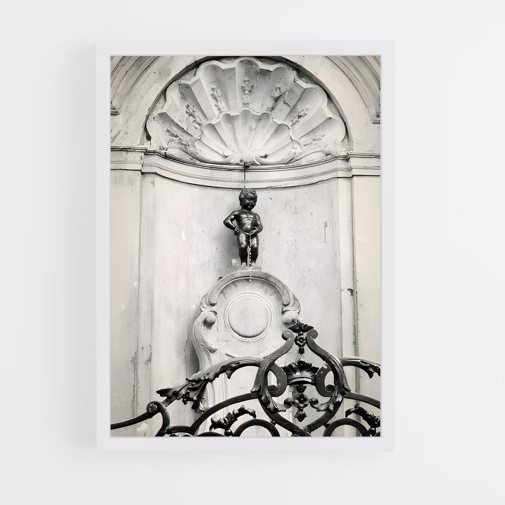 ap-manneken pis-1 cadre Blanc