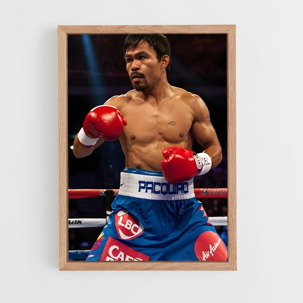 ap-manny pacquiao-1 cadre Bois clair
