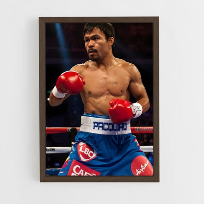 ap-manny pacquiao-1 cadre Bois foncé