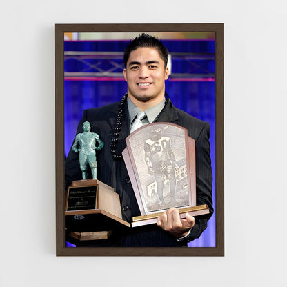 ap-manti te'o-2 cadre Bois foncé