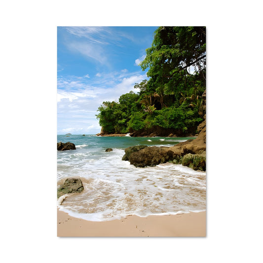 Poster Rocher de Manuel Antonio