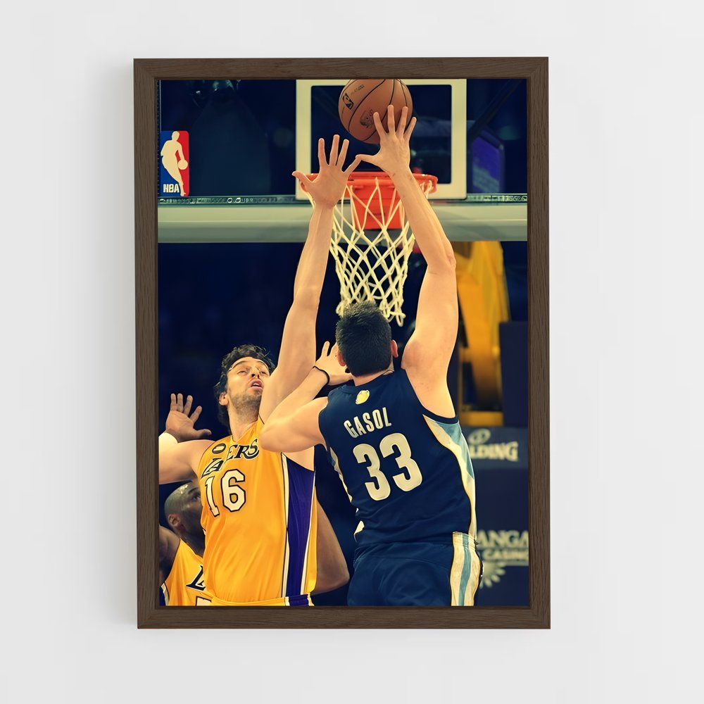 ap-marc gasol-5 cadre Bois foncé