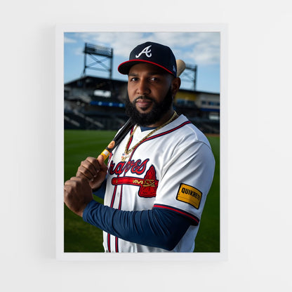 ap-marcell ozuna-3 cadre Blanc