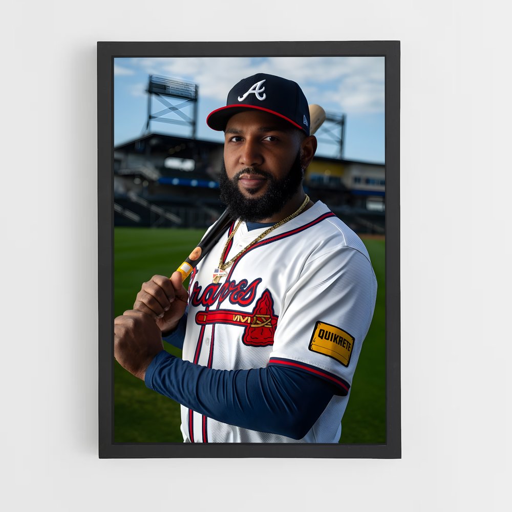 ap-marcell ozuna-3 cadre Noir