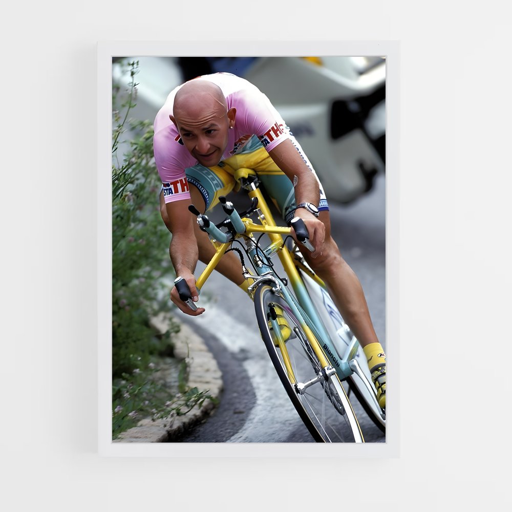ap-marco pantani-1 cadre Blanc