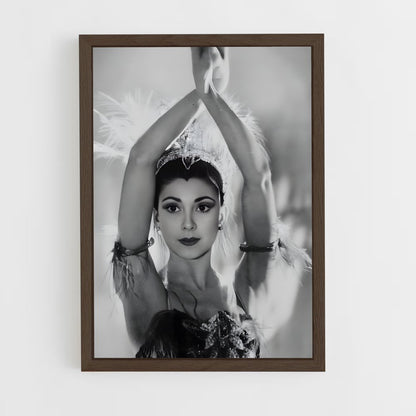 ap-margot fonteyn-3 cadre Bois foncé