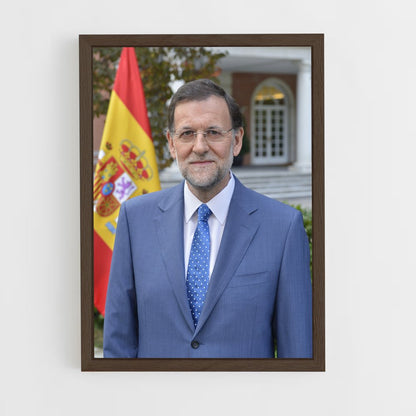 ap-mariano rajoy-2 cadre Bois foncé