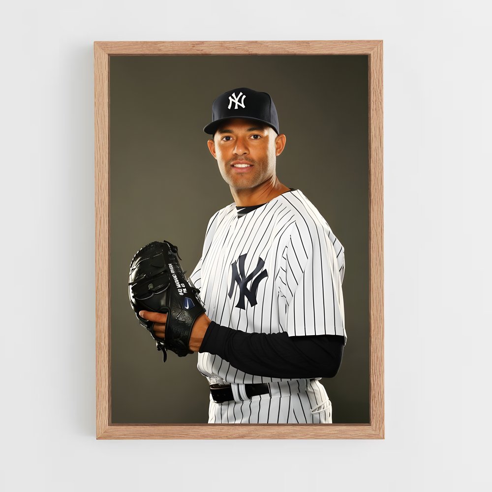 ap-mariano rivera-2 cadre Bois clair