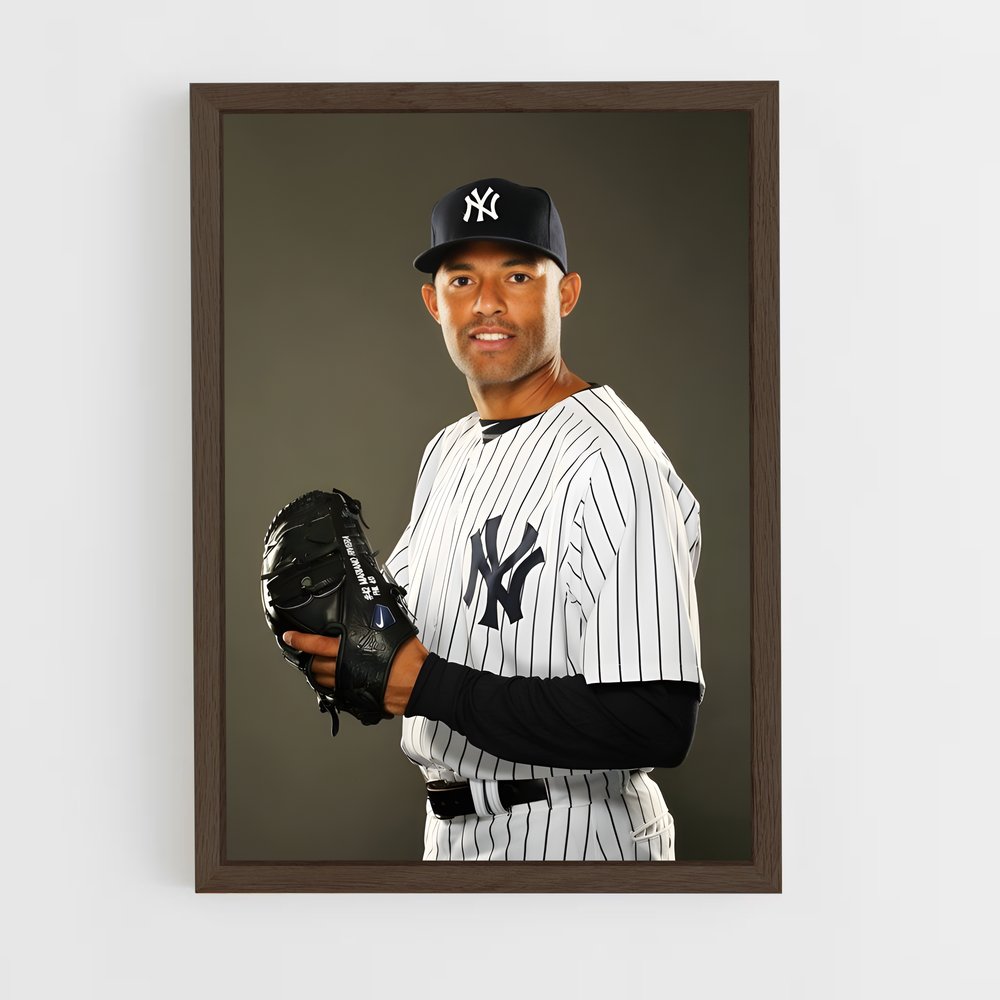 ap-mariano rivera-2 cadre Bois foncé