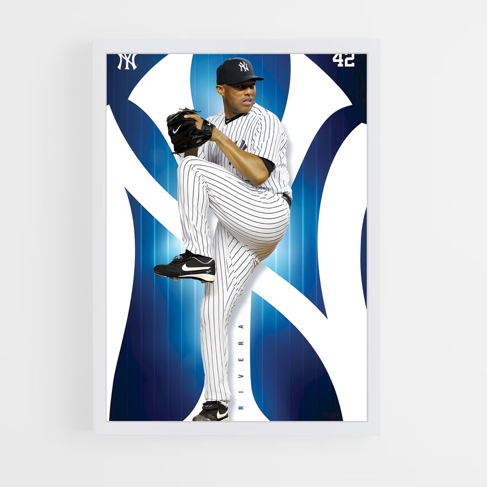 ap-mariano rivera-4 cadre Blanc