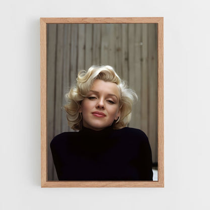 ap-marilyn monroe-1 cadre Bois clair