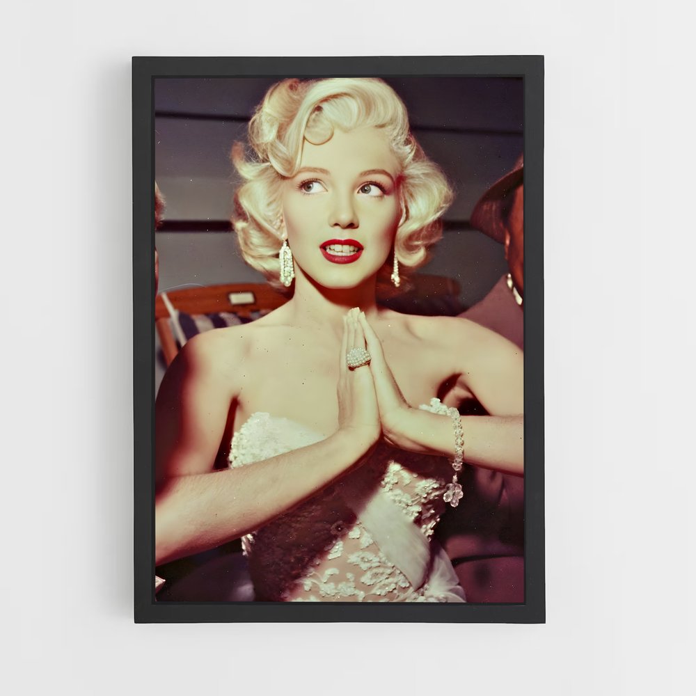 ap-marilyn monroe-10 cadre Noir