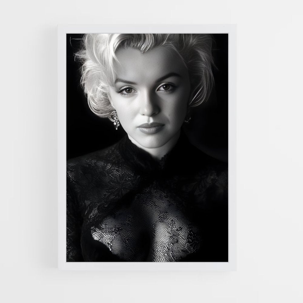 ap-marilyn monroe-11 cadre Blanc