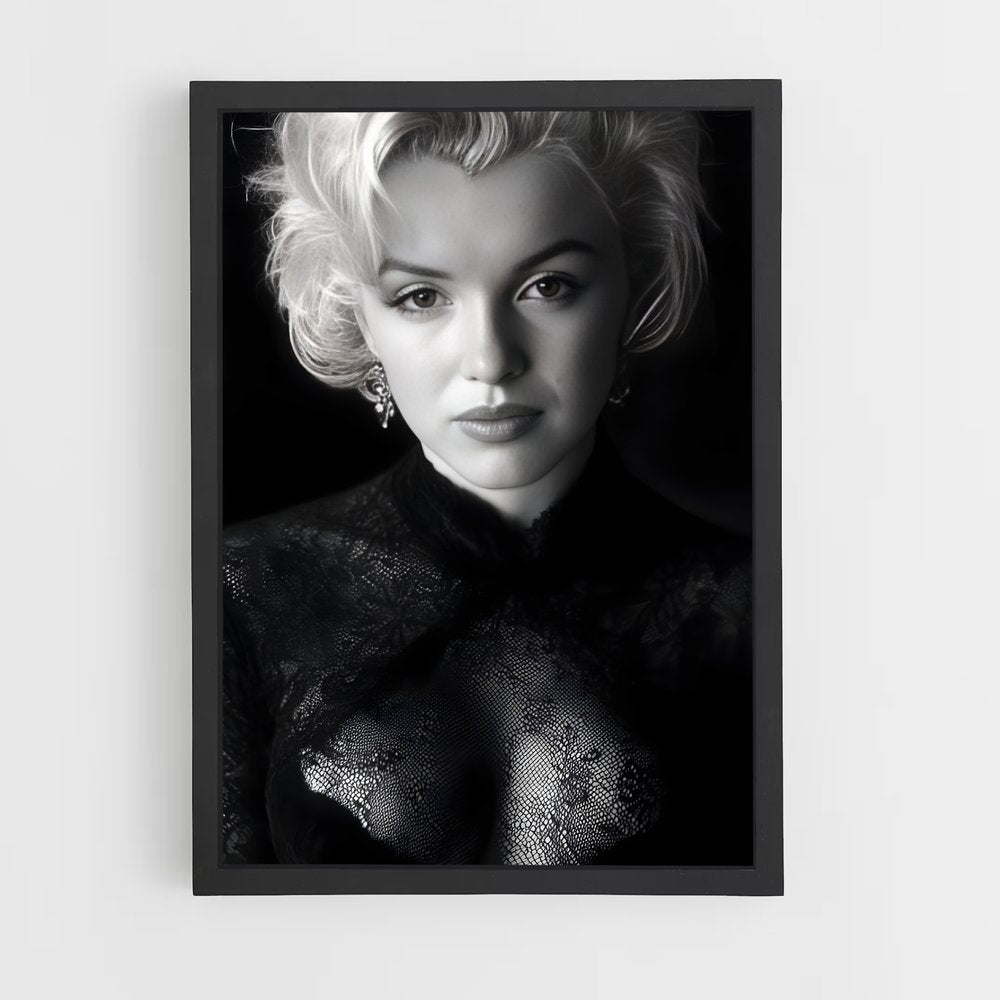 ap-marilyn monroe-11 cadre Noir