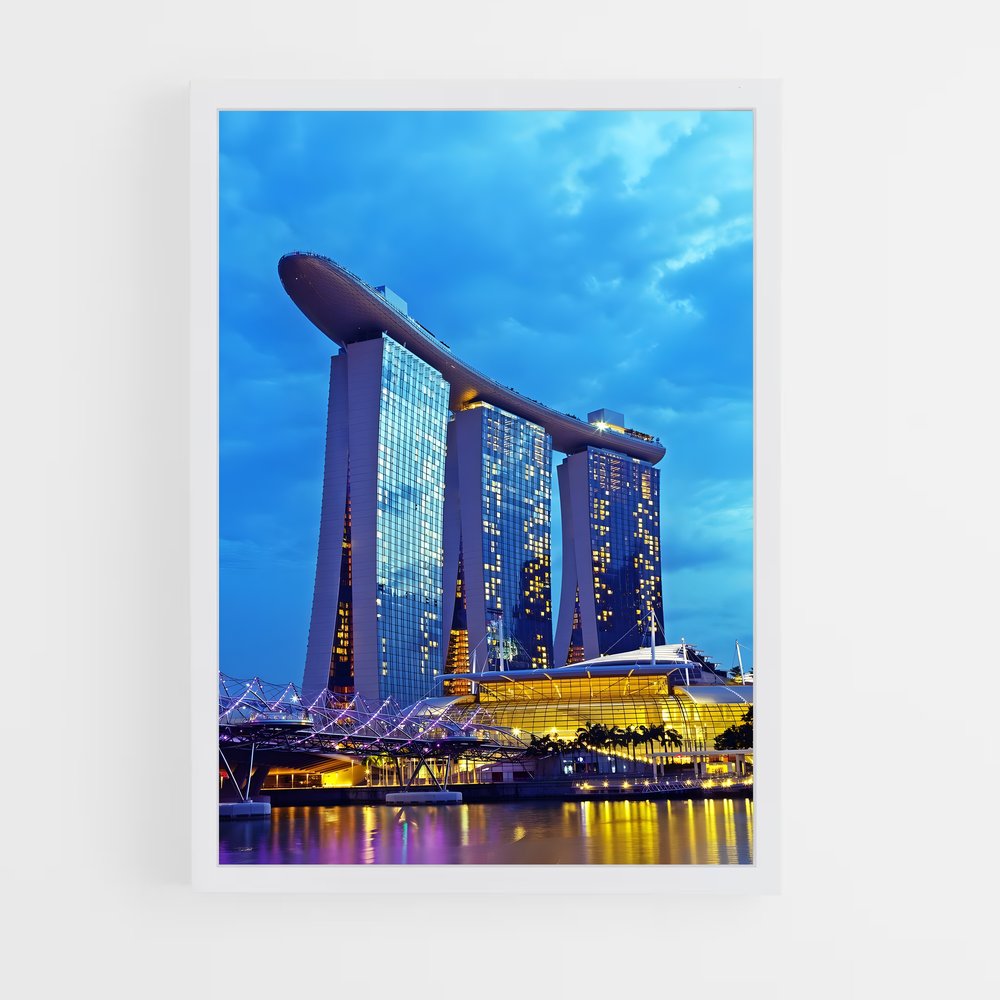 ap-marina bay sands-1 cadre Blanc