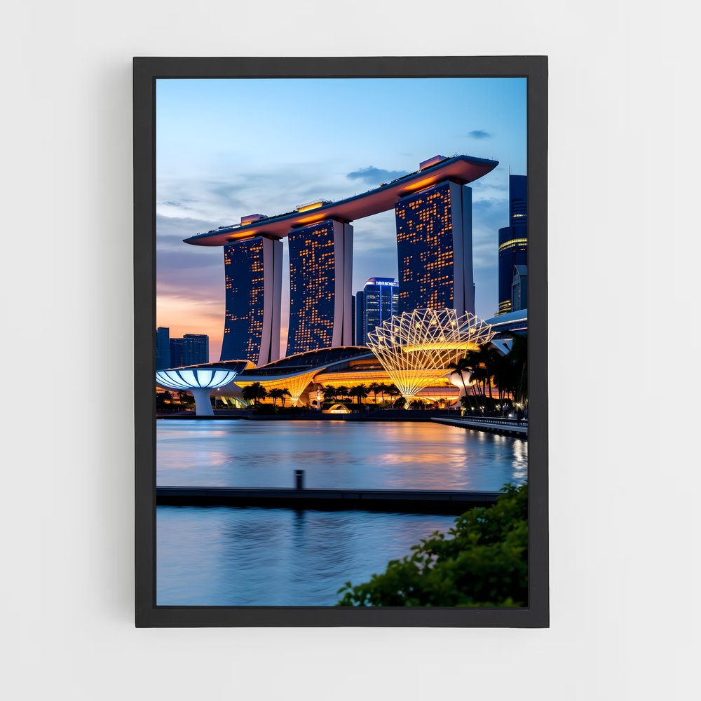 ap-marina bay sands-2 cadre Noir