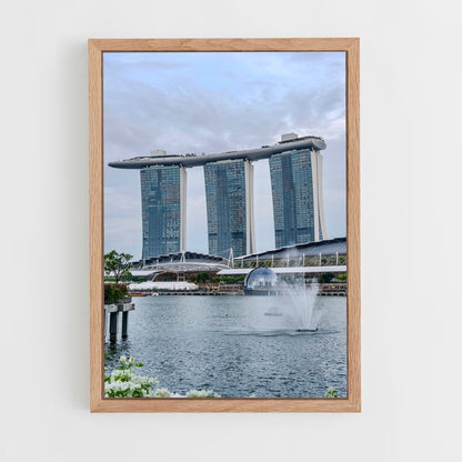 ap-marina bay sands-4 cadre Bois clair