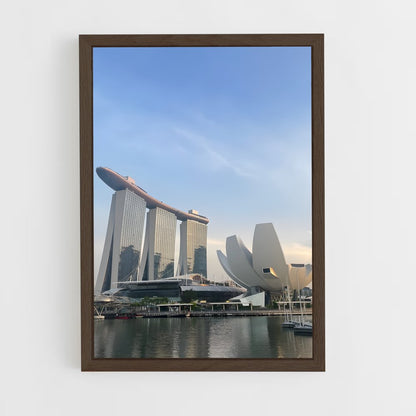 ap-marina bay sands-7 cadre Bois foncé