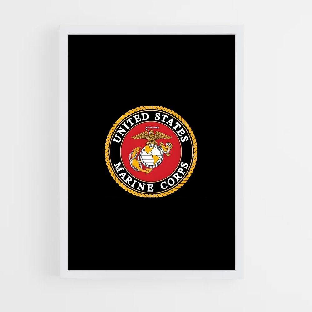 ap-marine corps-1 cadre Blanc