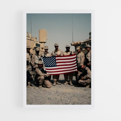 ap-marine corps-6 cadre Blanc