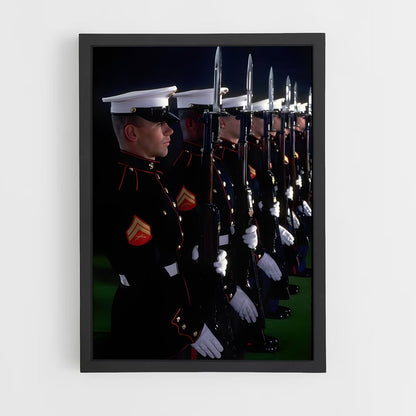 ap-marine corps-8 cadre Noir