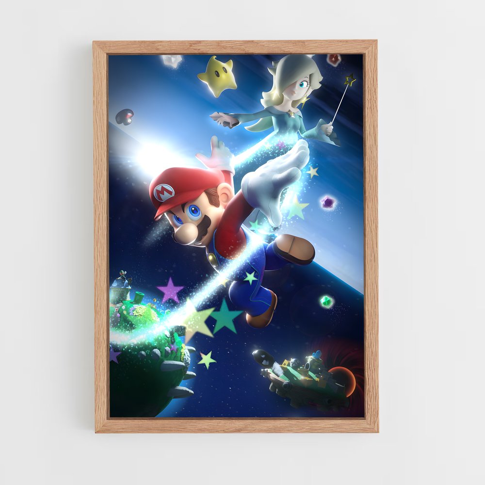 ap-mario-2 cadre Bois clair