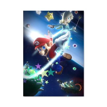 Poster Mario au Ciel